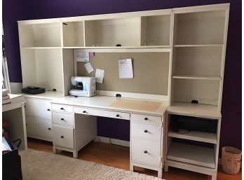 Ethan Allen Wall Unit And Desk