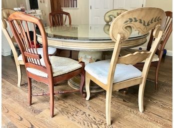 Rooster Motif Kitchen Table And Chairs
