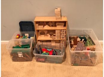 Wooden Blocks And Large Legos And More
