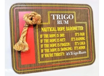 Trigo Rum Sign