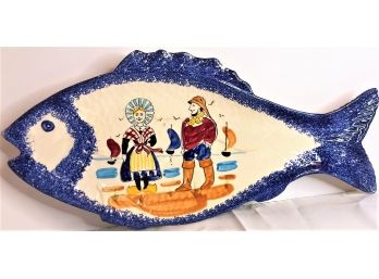 Vintage Fish Shaped Platter