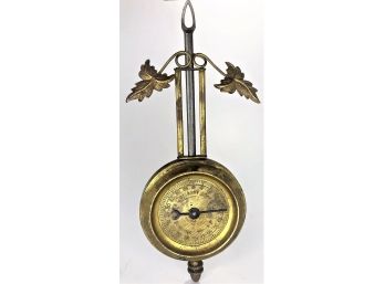 Antique Wm. L. Gilbert Brass Clock Pendulum