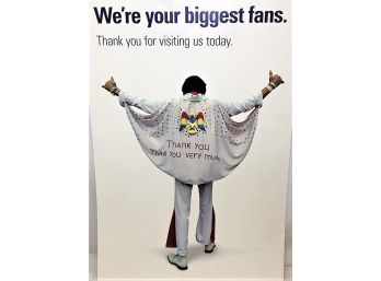 Elvis Impersonator Poster (We're Your Biggest Fans)