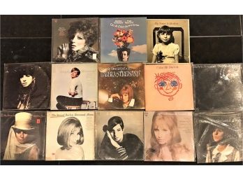Barbra Streisand LP Record Collection