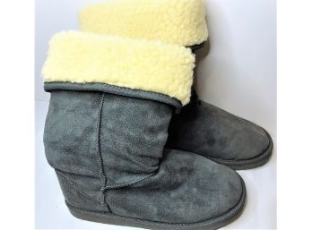 Gray Boots By Adi Designs