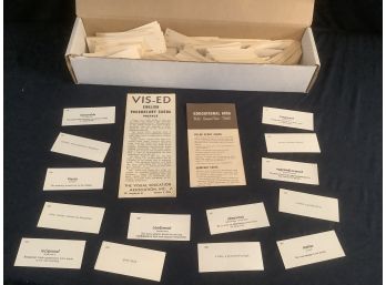 Vis-Ed Vocabulary Cards