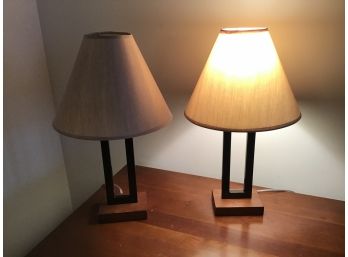 Pair Of Table Lamps