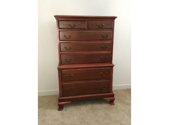 Beautiful Tall Cherry Dresser