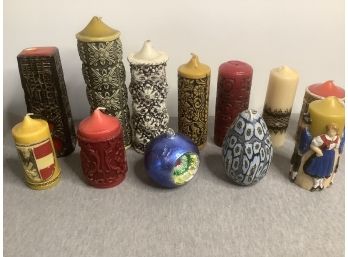 Intricate Candle Lot