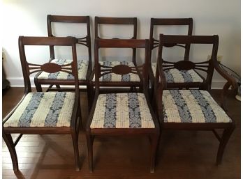 Thomasville Chair Co. Dinning Room Chairs Lot Of 6