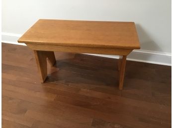 Oak Bench