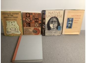 Native American Book Lot Of 5