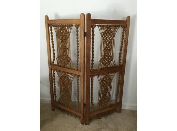 Braided Room Divider