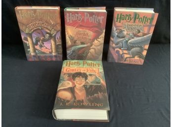 Harry Potter Book Lot Of 4