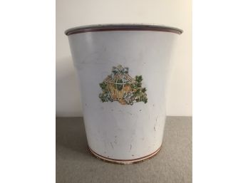 Early Tin Trash Can