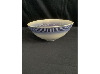 Mixcer SA Made In Portugal  Blue And White Bowl