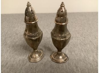 Made In USA Brass Salt And Peper Shakers