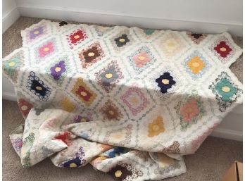 Colorful Handmade Quilt