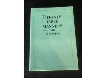 Tiffany's Table Manners For Teenagers 1961