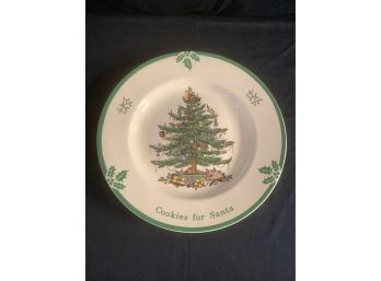 Spode Made In England Christmas Tree Dish