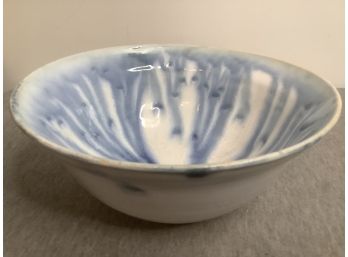 Blue And White Pottery Bowl