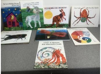 Signed Eric Carle Book Lot