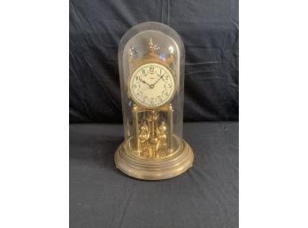 Beautiful Kundo Clock With Glass Globe