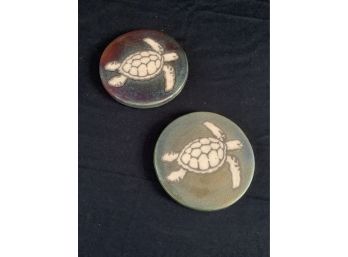 Turtle Coasters Lot Of 2