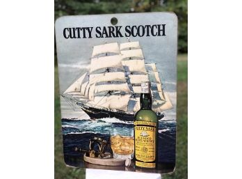 Cutty Sark Scotch Advertising Display