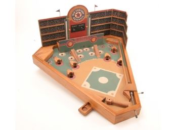 Wooden Old Century Baseball Pinball Game