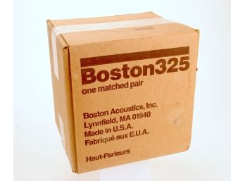 Pair Of Boston Acoustics 'Boston 325' Speakers - NEW IN BOX
