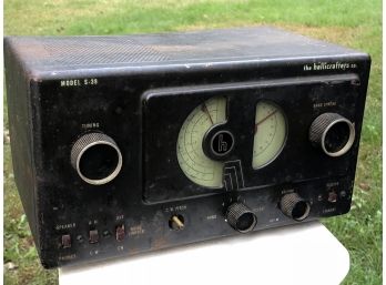 Model S-38 Hallicrafters Radio