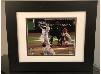 Hideki Matsui 2009 NY Yankees World Series Champions Framed Photo W/# Hologram