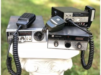 Lot Of 3 Vintage CB Radios