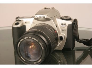 Canon Rebel 2000 EOS 35mm SLR Film Camera W/ Canon 28-80mm EF Lens In Case