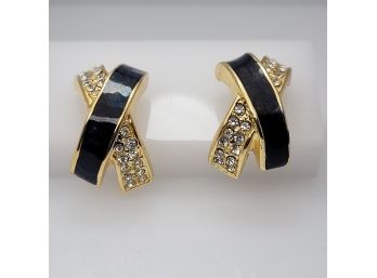 Vintage Christan Dior Replica Clip On Earrings