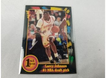 1992 Larry Johnson Basketball Trading Card