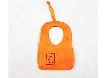 Vintage GI Joe Orange Life Vest Jacket Original 1960's-70's