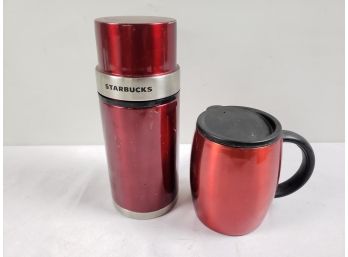 Starbucks Metal Mug & Thermos