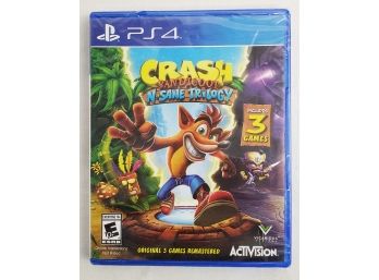 PlayStation 4 Crash Bandicoot N Sane Trilogy Video Game PS4 - Sealed