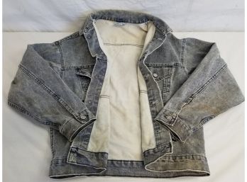 Men's Vintage 1990's Cherokee Light Stonewashed  Denim Jacket Size Medium