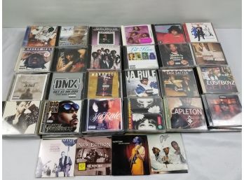 One-hundred & Twenty-One 1980s - 90s R&B Soul Jazz Rap CD's: Usher, Destiny's Child, Brandy & Many More