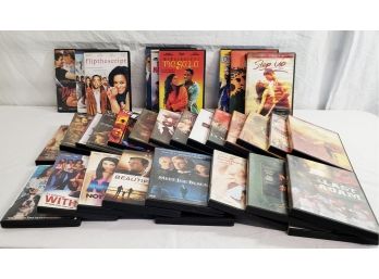 Thirty-Three Romance Rom-Com, Love Adventure Movie DVD's: Dance With Me, Do You Believe, Step Up, The Box
