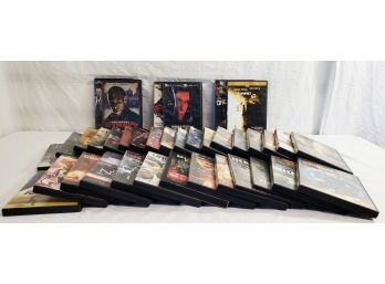 Thirty-Seven Action Movie DVD's: Conspiracy, Uncommon Valor, Rambo, Behind Enemy Lines & Many More