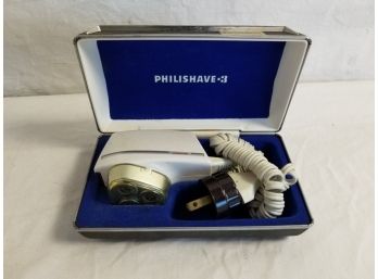 Vintage Philips Philishave SC 8130 Electric Shaver With Hard Case
