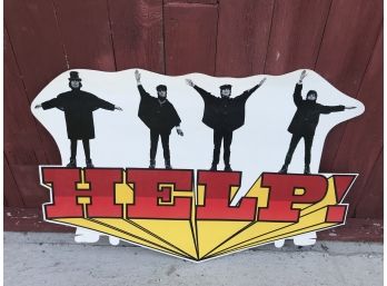 'Help' Promotions Store Display Sign