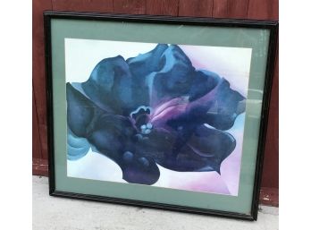Large Framed Painting Unsigned