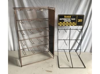 Two Counter Top Display Units- Duracell & Scotch Brand Automotive Tape