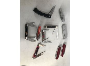 Lot Of Pocket Knives