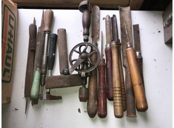 Vintage Wood Working Hand Tools